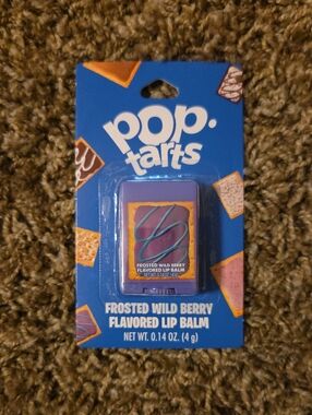 Pop tarts frosted wildberry lip balm